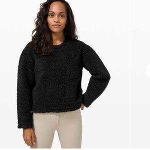 Lululemon Wool Whenever Crew Black